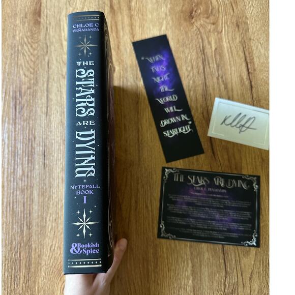 Bookish And Spice The Stars Are Dying By Chloe Penaranda Special Edition - Picture 6 of 11